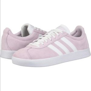 Adidas Vl Court 2.0 Pink Women’s Size 10.5 Worn Worn Once